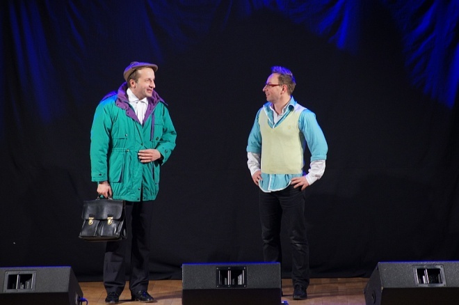 Kabaret Moralnego Niepokoju w Ostrołęce [12.12.2012] - zdjęcie #27 - eOstroleka.pl