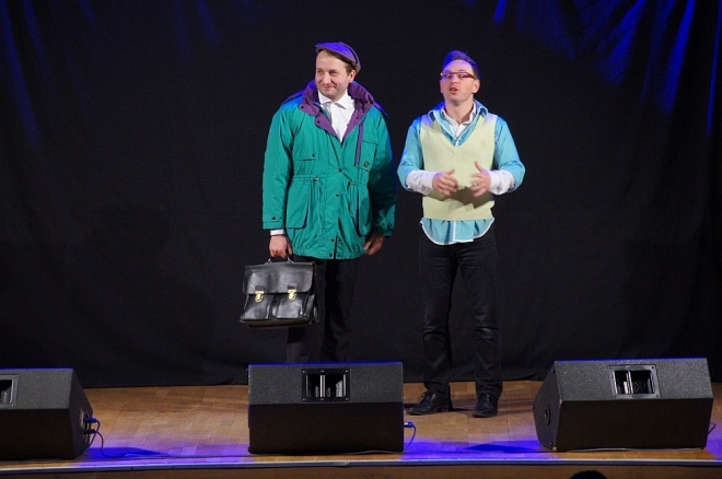 Kabaret Moralnego Niepokoju w Ostrołęce [12.12.2012] - zdjęcie #18 - eOstroleka.pl