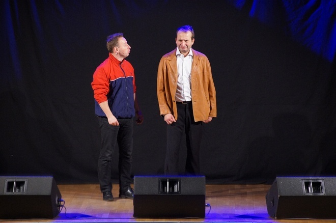 Kabaret Moralnego Niepokoju w Ostrołęce [12.12.2012] - zdjęcie #1 - eOstroleka.pl