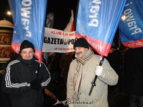 Marsz Wolności, Solidarności i Niepodległości [13.12.2012]  - zdjęcie #1 - eOstroleka.pl