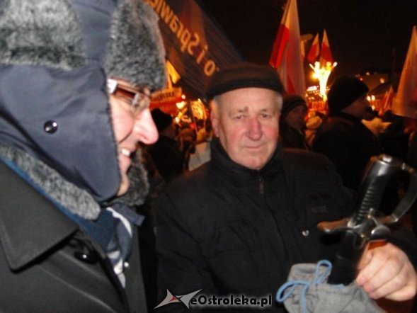 Marsz Wolności, Solidarności i Niepodległości [13.12.2012]  - zdjęcie #8 - eOstroleka.pl
