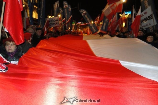 Marsz Wolności, Solidarności i Niepodległości [13.12.2012]  - zdjęcie #21 - eOstroleka.pl