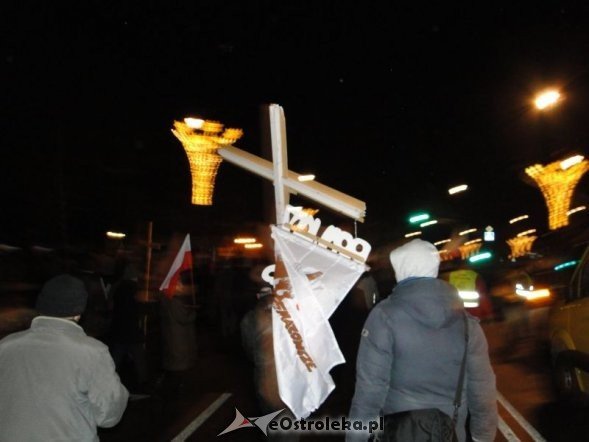 Marsz Wolności, Solidarności i Niepodległości [13.12.2012]  - zdjęcie #6 - eOstroleka.pl