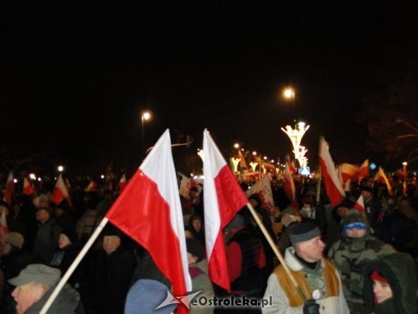 Marsz Wolności, Solidarności i Niepodległości [13.12.2012]  - zdjęcie #4 - eOstroleka.pl
