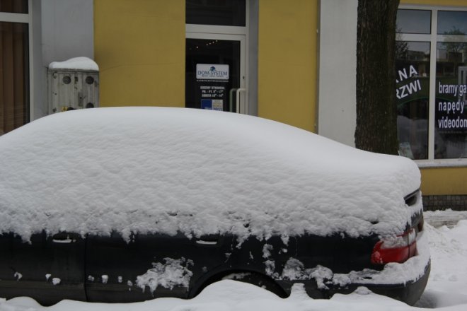 Ostrołęka pod śniegiem [20 XII 2012] - zdjęcie #4 - eOstroleka.pl