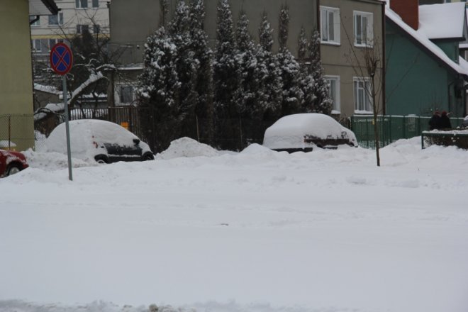 Ostrołęka pod śniegiem [20 XII 2012] - zdjęcie #10 - eOstroleka.pl