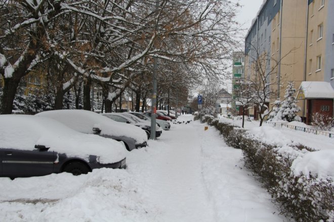 Ostrołęka pod śniegiem [20 XII 2012] - zdjęcie #12 - eOstroleka.pl