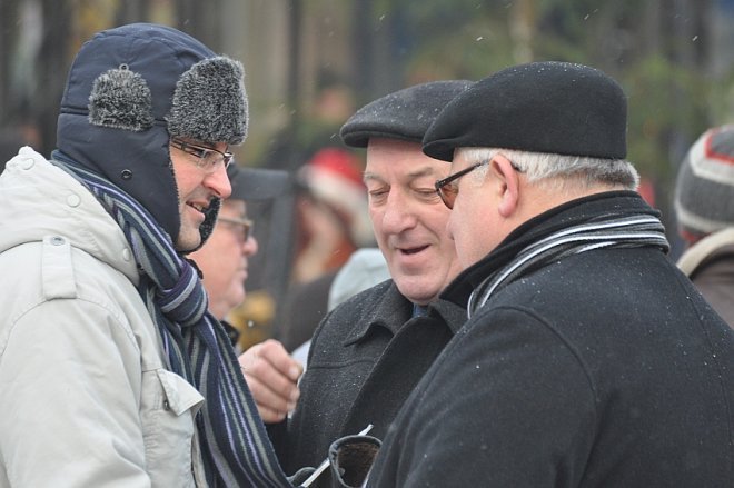 Wigilia miejska w Ostrołęce [22 XII 2012] - zdjęcie #57 - eOstroleka.pl