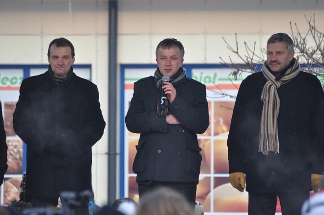 Wigilia miejska w Ostrołęce [22 XII 2012] - zdjęcie #54 - eOstroleka.pl