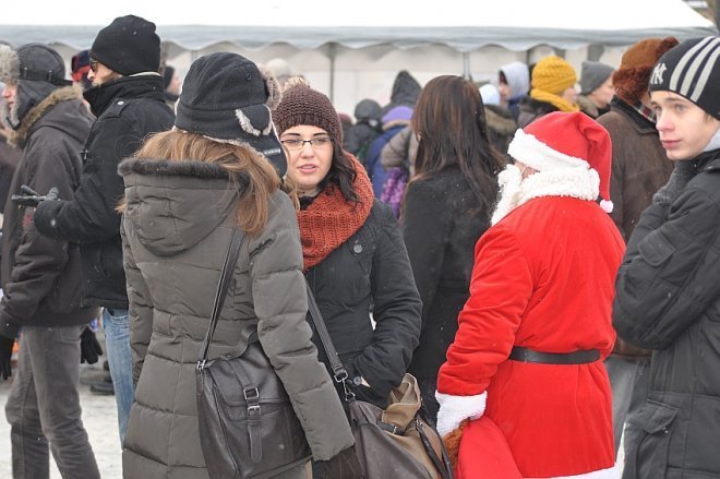 Wigilia miejska w Ostrołęce [22 XII 2012] - zdjęcie #51 - eOstroleka.pl