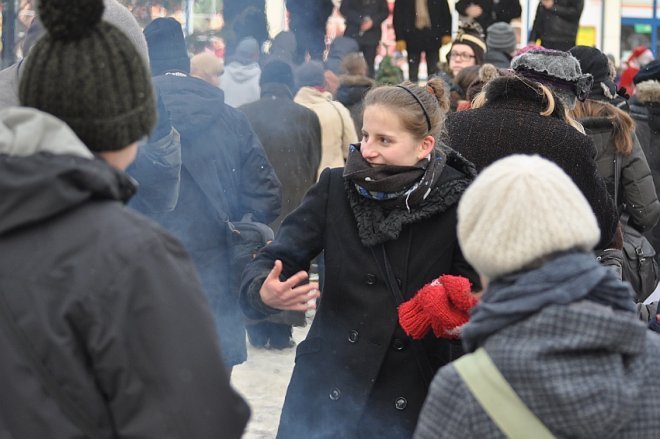 Wigilia miejska w Ostrołęce [22 XII 2012] - zdjęcie #50 - eOstroleka.pl