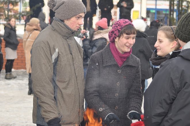 Wigilia miejska w Ostrołęce [22 XII 2012] - zdjęcie #47 - eOstroleka.pl