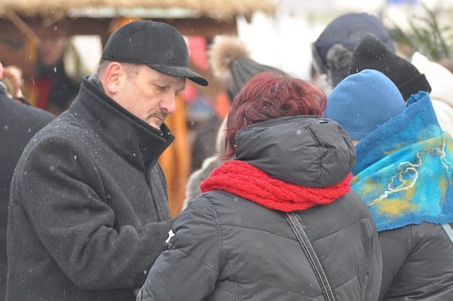 Wigilia miejska w Ostrołęce [22 XII 2012] - zdjęcie #30 - eOstroleka.pl