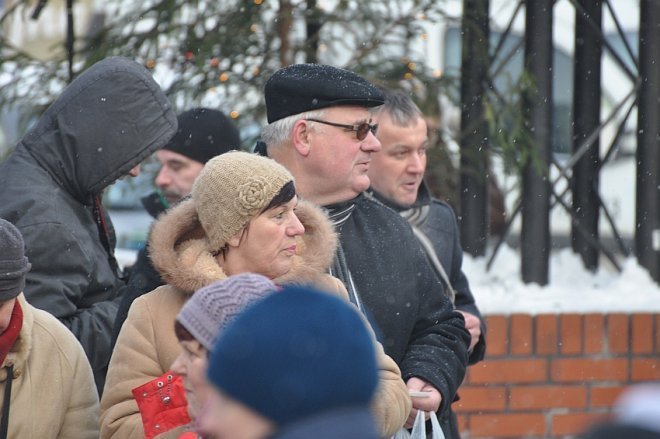 Wigilia miejska w Ostrołęce [22 XII 2012] - zdjęcie #18 - eOstroleka.pl