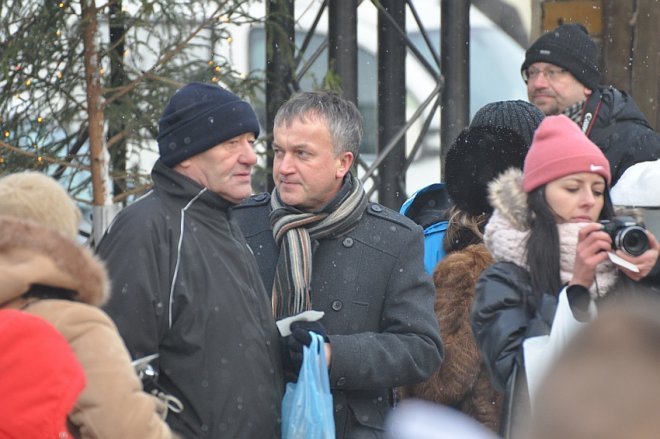 Wigilia miejska w Ostrołęce [22 XII 2012] - zdjęcie #16 - eOstroleka.pl
