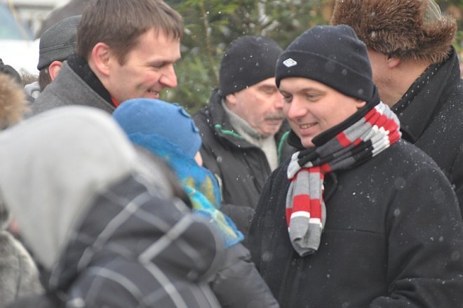 Wigilia miejska w Ostrołęce [22 XII 2012] - zdjęcie #15 - eOstroleka.pl