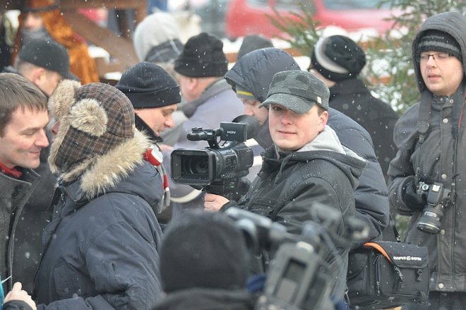 Wigilia miejska w Ostrołęce [22 XII 2012] - zdjęcie #11 - eOstroleka.pl