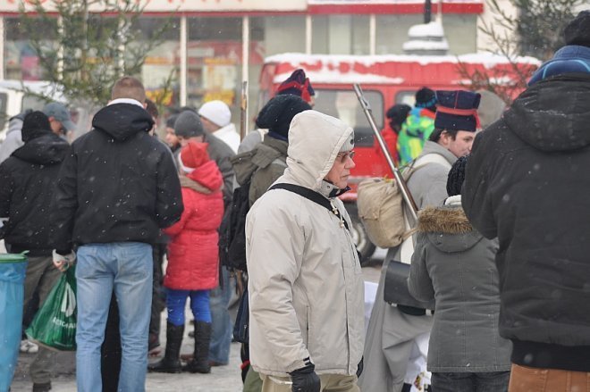 Wigilia miejska w Ostrołęce [22 XII 2012] - zdjęcie #7 - eOstroleka.pl