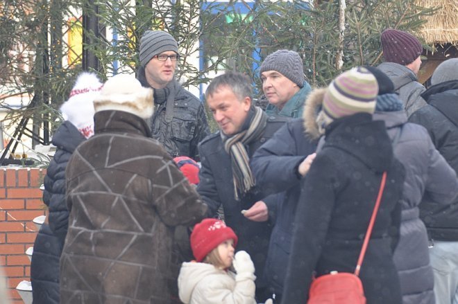 Wigilia miejska w Ostrołęce [22 XII 2012] - zdjęcie #5 - eOstroleka.pl