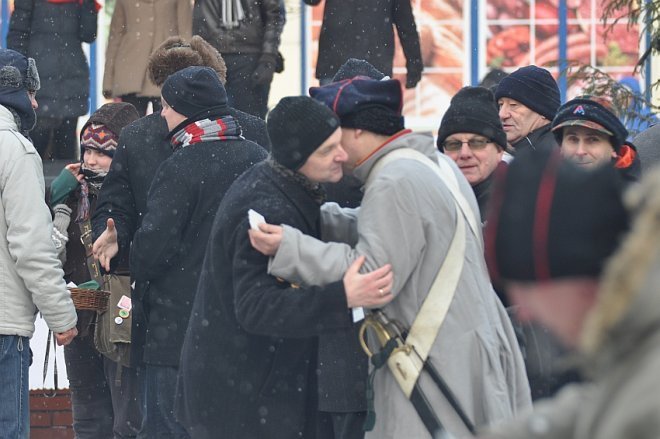 Wigilia miejska w Ostrołęce [22 XII 2012] - zdjęcie #2 - eOstroleka.pl