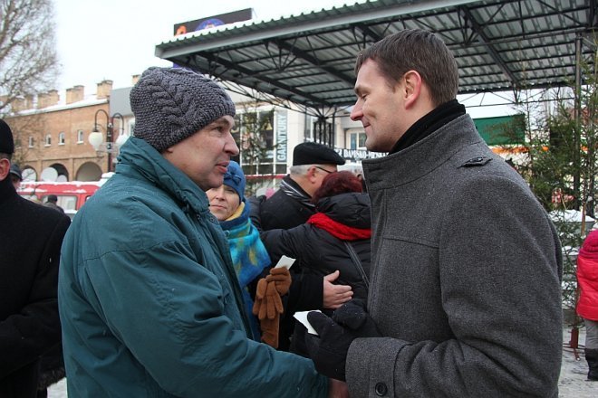 Wigilia miejska w Ostrołęce [22 XII 2012] - zdjęcie #103 - eOstroleka.pl