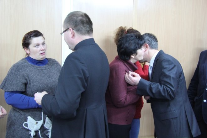 Spotkanie wigilijne na osiedlu Leśne [24 XII 2012] - zdjęcie #15 - eOstroleka.pl