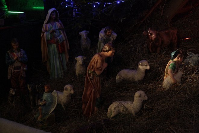 Szopki Bożonarodzeniowe w ostrołęckich parafiach [27 XII 2012] - zdjęcie #3 - eOstroleka.pl