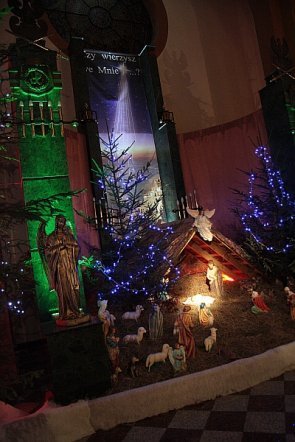 Szopki Bożonarodzeniowe w ostrołęckich parafiach [27 XII 2012] - zdjęcie #6 - eOstroleka.pl