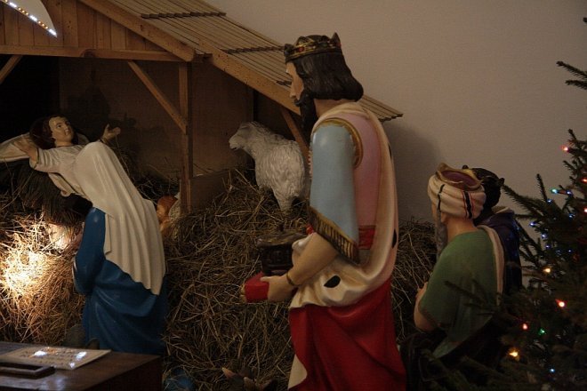Szopki Bożonarodzeniowe w ostrołęckich parafiach [27 XII 2012] - zdjęcie #8 - eOstroleka.pl