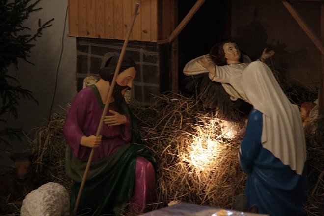 Szopki Bożonarodzeniowe w ostrołęckich parafiach [27 XII 2012] - zdjęcie #11 - eOstroleka.pl