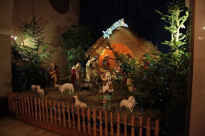 Szopki Bożonarodzeniowe w ostrołęckich parafiach [27 XII 2012] - zdjęcie #16 - eOstroleka.pl