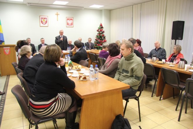 Noworoczne posiedzenie Komisji Kultury Narodowej i Promocji [10 I 2013] - zdjęcie #2 - eOstroleka.pl