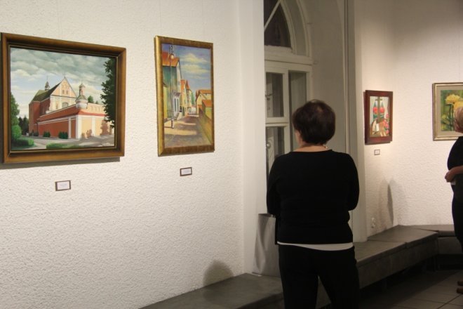 Wernisaz wystawy „Światło i Cień” [11 I 2013] - zdjęcie #12 - eOstroleka.pl