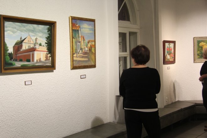 Wernisaz wystawy „Światło i Cień” [11 I 2013] - zdjęcie #21 - eOstroleka.pl