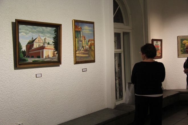 Wernisaz wystawy „Światło i Cień” [11 I 2013] - zdjęcie #13 - eOstroleka.pl