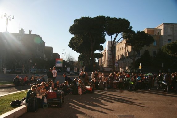 Młodzież z Ostrołęki w Rzymie - zdjęcie #16 - eOstroleka.pl