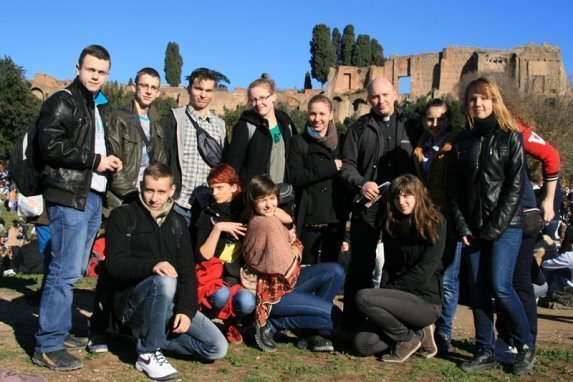 Młodzież z Ostrołęki w Rzymie - zdjęcie #8 - eOstroleka.pl