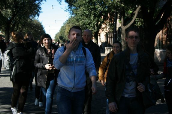 Młodzież z Ostrołęki w Rzymie - zdjęcie #10 - eOstroleka.pl