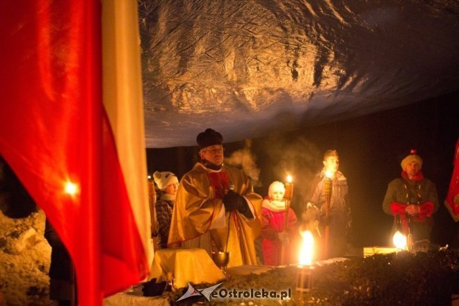 Msza polowa z okazji 150. rocznicy wybuchu Powstania Styczniowego: Powstańcy chwycili za broń by odzyskać upragnioną wolność [18 I 2013] - zdjęcie #15 - eOstroleka.pl