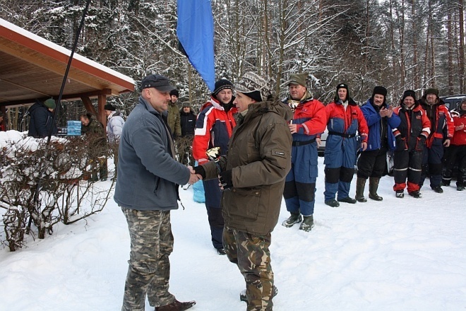 Mistrzostwa w wędkowaniu podlodowym na jeziorze Rekowym [20.01.2013] - zdjęcie #19 - eOstroleka.pl