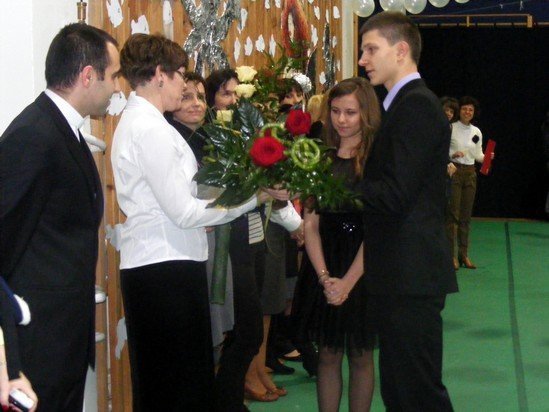 Bal gimnazjalny dla uczniów Gimnazjum nr 2 [19 I 2013] - zdjęcie #118 - eOstroleka.pl