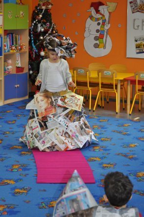 Bal gazeciarza w Punkcie Przedszkolnym Kangurek [21 I 2013] - zdjęcie #25 - eOstroleka.pl