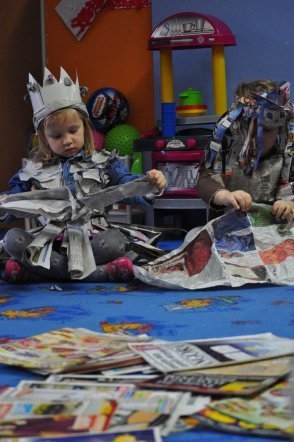 Bal gazeciarza w Punkcie Przedszkolnym Kangurek [21 I 2013] - zdjęcie #16 - eOstroleka.pl