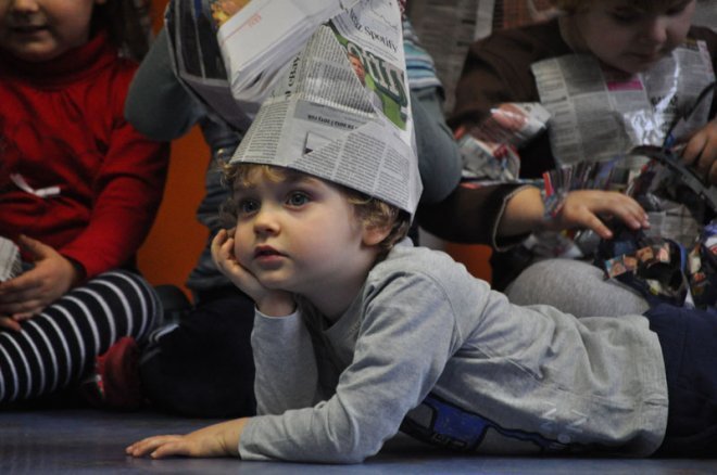 Bal gazeciarza w Punkcie Przedszkolnym Kangurek [21 I 2013] - zdjęcie #5 - eOstroleka.pl