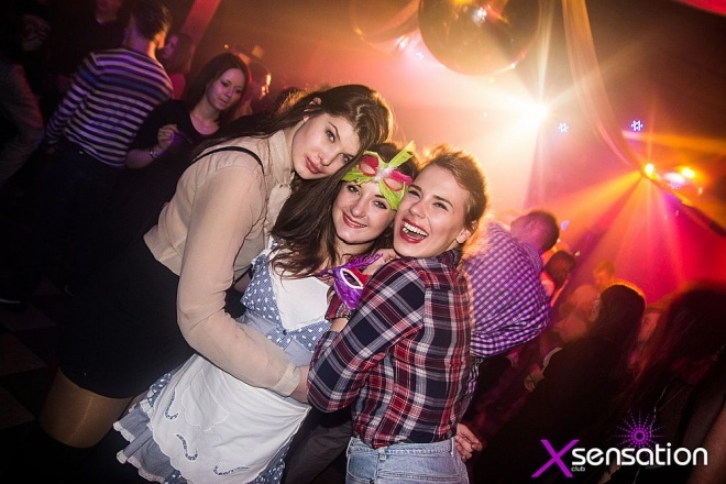 Karnawałowa impreza w klubie Xsensation [19.01.2013] - zdjęcie #35 - eOstroleka.pl