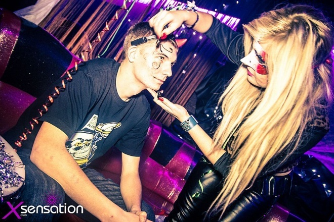 Karnawałowa impreza w klubie Xsensation [19.01.2013] - zdjęcie #21 - eOstroleka.pl