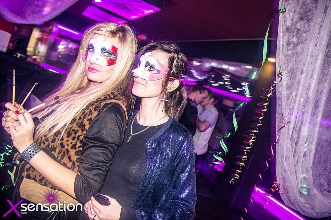 Karnawałowa impreza w klubie Xsensation [19.01.2013] - zdjęcie #19 - eOstroleka.pl