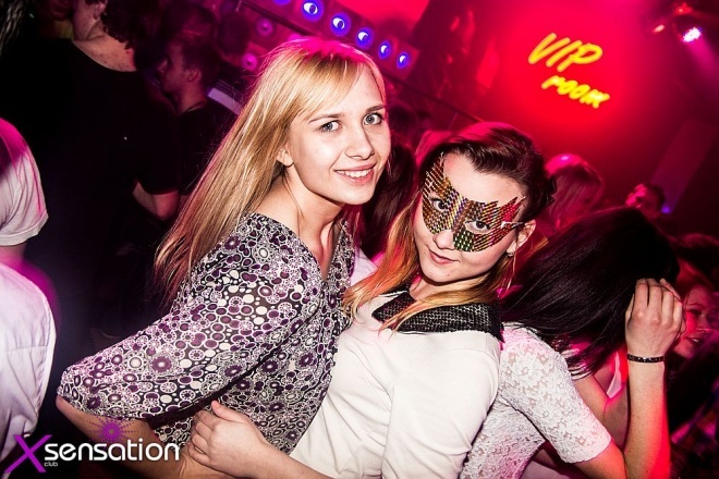Karnawałowa impreza w klubie Xsensation [19.01.2013] - zdjęcie #11 - eOstroleka.pl