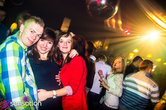 Karnawałowa impreza w klubie Xsensation [19.01.2013] - zdjęcie #9 - eOstroleka.pl