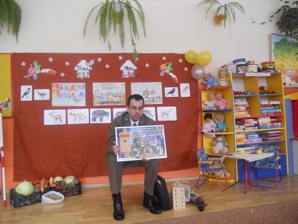 Leśnik w Przedszkolu Miejskiem nr 8 [25.01.2013] - zdjęcie #10 - eOstroleka.pl